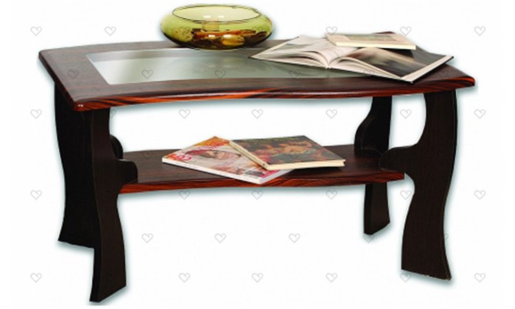 Маджеста-9 журнальный стол со стеклом
