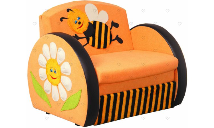 Мася-8 (Пчёлка) детский диван