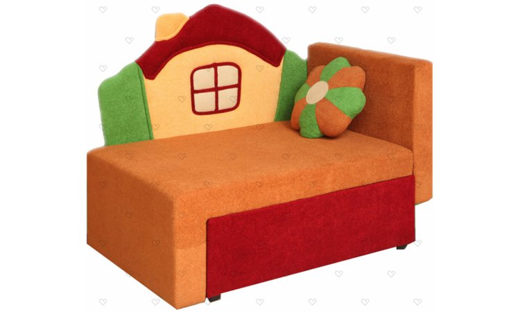 Мася-1 (Домик) детский диван