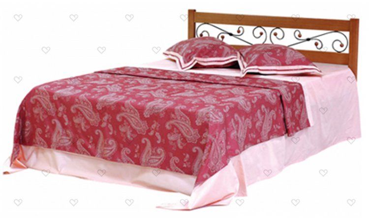 Венеция-1 кровать с ковкой