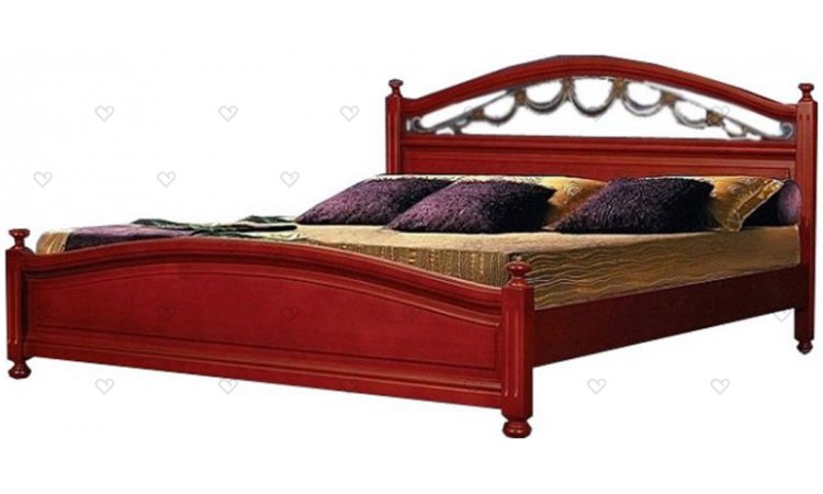 Вилия с художественной ковкой кровать