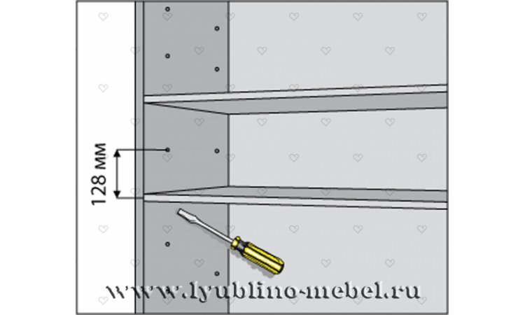 Шкаф-гармошка Палермо Б