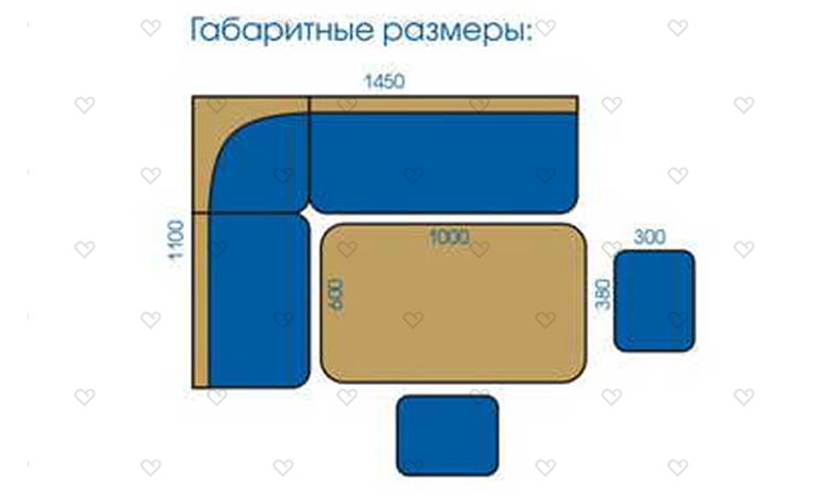 Кухонный уголок Эдельвейс