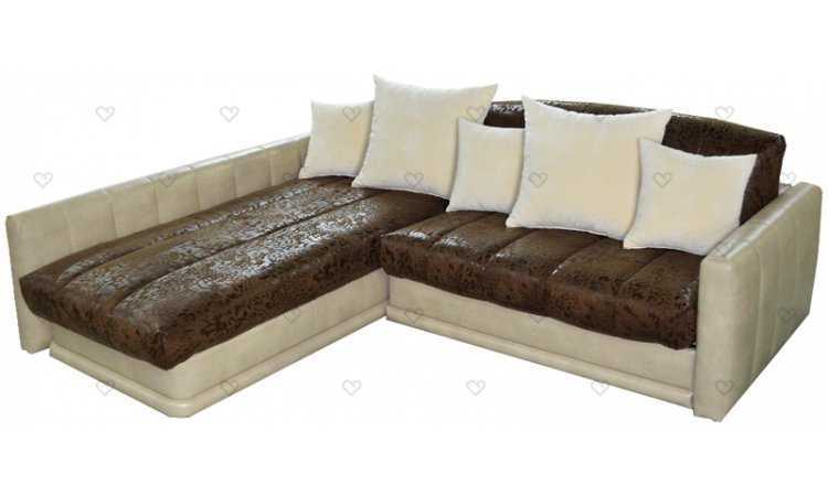 Максимус-1 угловой диван на металлокаркасе