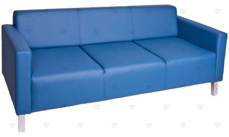 Алекто-2 офисный трехместный диван 