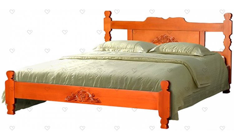 Кровать Астрада с резьбой