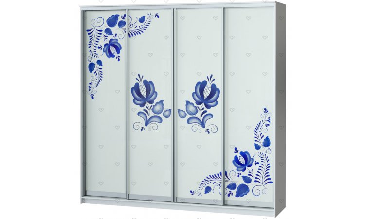 Шкаф-купе Гжель 4-1