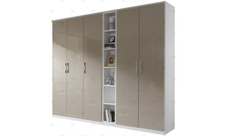 Глянец-18 распашной шкаф