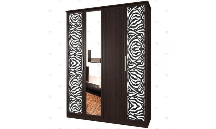 Палермо-Премьер-4 шкаф-гармошка